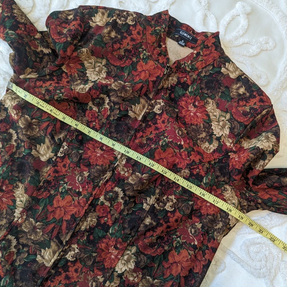 Elementz Zip Front Lightweight Jacket Shacket Fal… - image 5